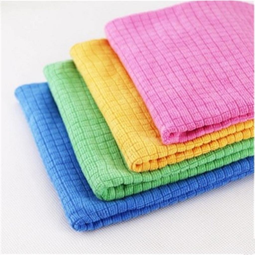 Microfiber Cleaning Cloths 30x40cm Reusable Lint Free Cleaning Cloth And Super Absorbent Polishing Cloths For Mirrors, Car Glass, Screens,