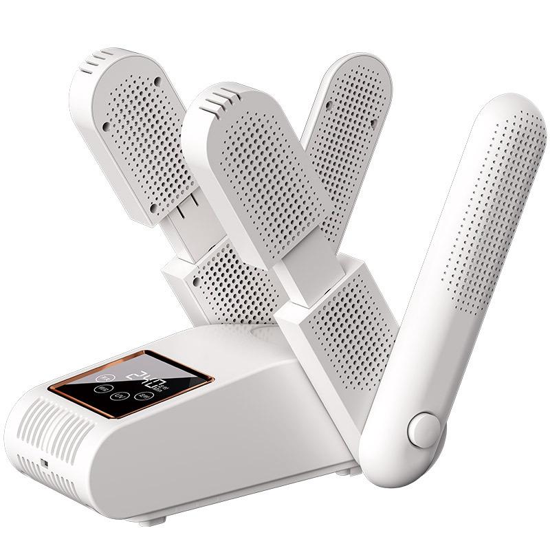 Shoe Dryer Portable Electric Shoe and Boot Dryer 180° Folding Design Smart Display for Shoes Gloves Hats Socks Ski Boots