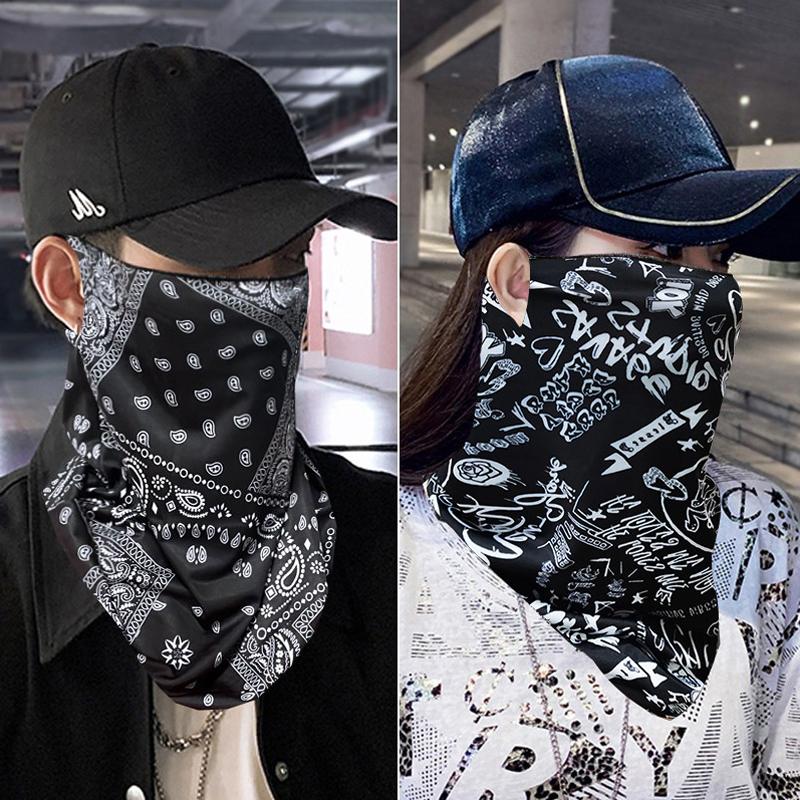 Sunscreen Mask For Men Women Summer Face Neck Uv Protection Scarf Hip Hop Outdoor Sports Cycling Bandana Scarfs
