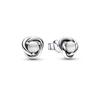 Pandora White Eternity Circle Stud Earrings (June)_292335C03
