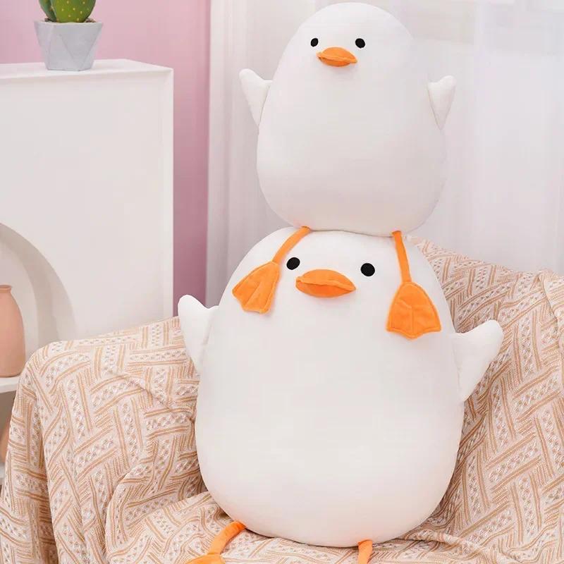 Cuscino Anatra Peluche Carino Bambola Maiale Ragazze Letto Tenendo Una Bambola Dormiente Cuscino Rotondo Cuscino Bambola