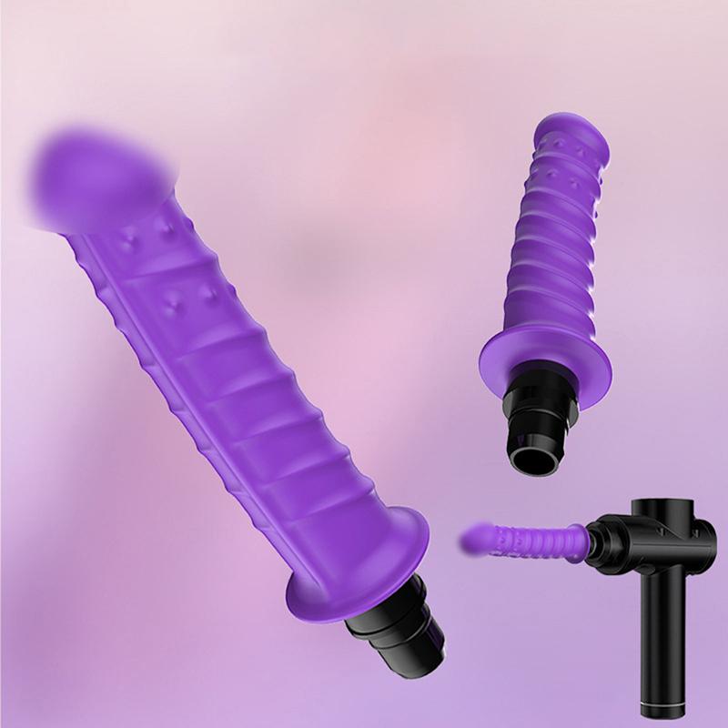 Universeller Faszienpistolen-Massagekopf, Silikon-Faszienmassagekopf, Körperentspannung