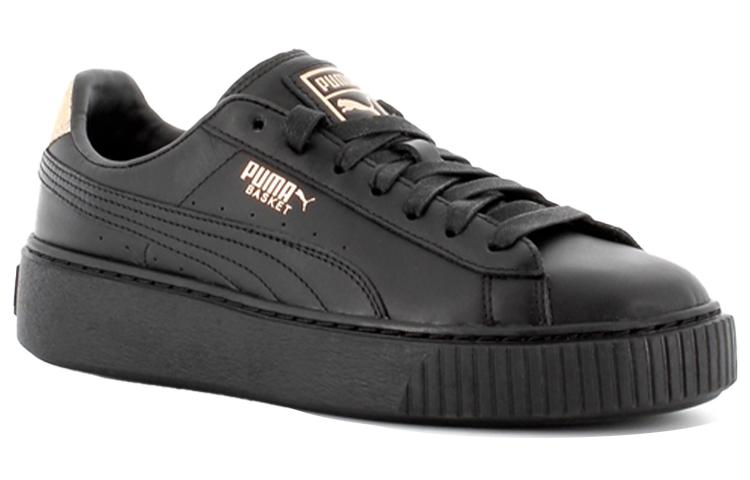 PUMA Basket Platform Rg 'Black Gold' Women's 368190-01