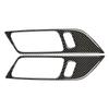 1Set Carbon Fiber Look Interior Door Handle Cover Trim For Ford Mustang 2015-21