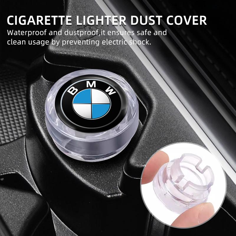 Car lighter Plug Cover And Car Windproof Flameless Cigarette Lighter For BMW M Power Performance X5 F31 E36 E39 E87 E90 hkvr74