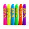 6 Stück/Set Neon UV Glow Gesichtsfarbe Malstift Waschbarer Wasserlöslicher Körperfarbe Stift Ungiftig Leuchtet im Schwarzlicht