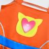 SuperKitties Sukienka Cosplay dla Dziewczynek z Torebką Opaska z Uszami Kota Kostium Dziecięcy Letni z Latającymi Rękawami Ubranka na Imprezę Prezent Urodzinowy