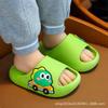 New Children's Thick-soled Non-slip Slippers for Spring and Summer, Cute Cartoon Dinosaur and Rabbit Indoor Bathroom Slippers for Girls and Toddlers