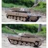 1/32 Scale SWAT 99B / M1A2 / Leopard 2 Diecast Tank Model Toy, Pull Back Toy Vehicle with Sound and Light for Kids Toddler Boys Girls Gift Collection