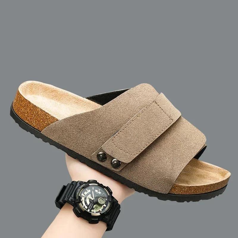 Men's Summer Sandal Designer Sandals Summer Man Slippers Super Copy Sandals Trend 2024 Chef Shoes for Mens Mens Soft Sandles
