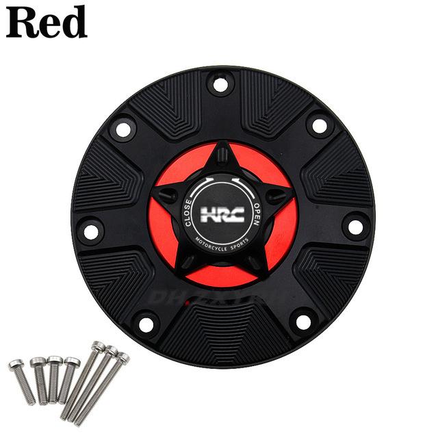 Příslušenství pro motocykly CNC hliníkové víčko palivové plynové nádrže Kryt bez klíče pro HONDA HRC CBR600RR CBR1000RR CBR 600 1000 RR 2003