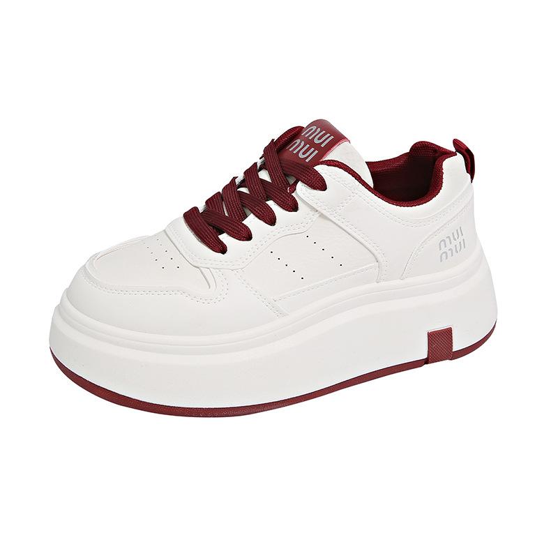 Versatile little white shoes women's new spring low-top sports board shoes trendy student casual shoes -