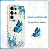 Exquisite Butterfly Phone Case For Samsung Galaxy S25 S24 S23 S22 S21 S20 S10 S10E Ultra Plus FE Note 20 Ultra Plus Cover