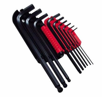 Allen Key with Ball, Set of 9 (1.5-10mm), Plastic Container [E] - S/69-256-0