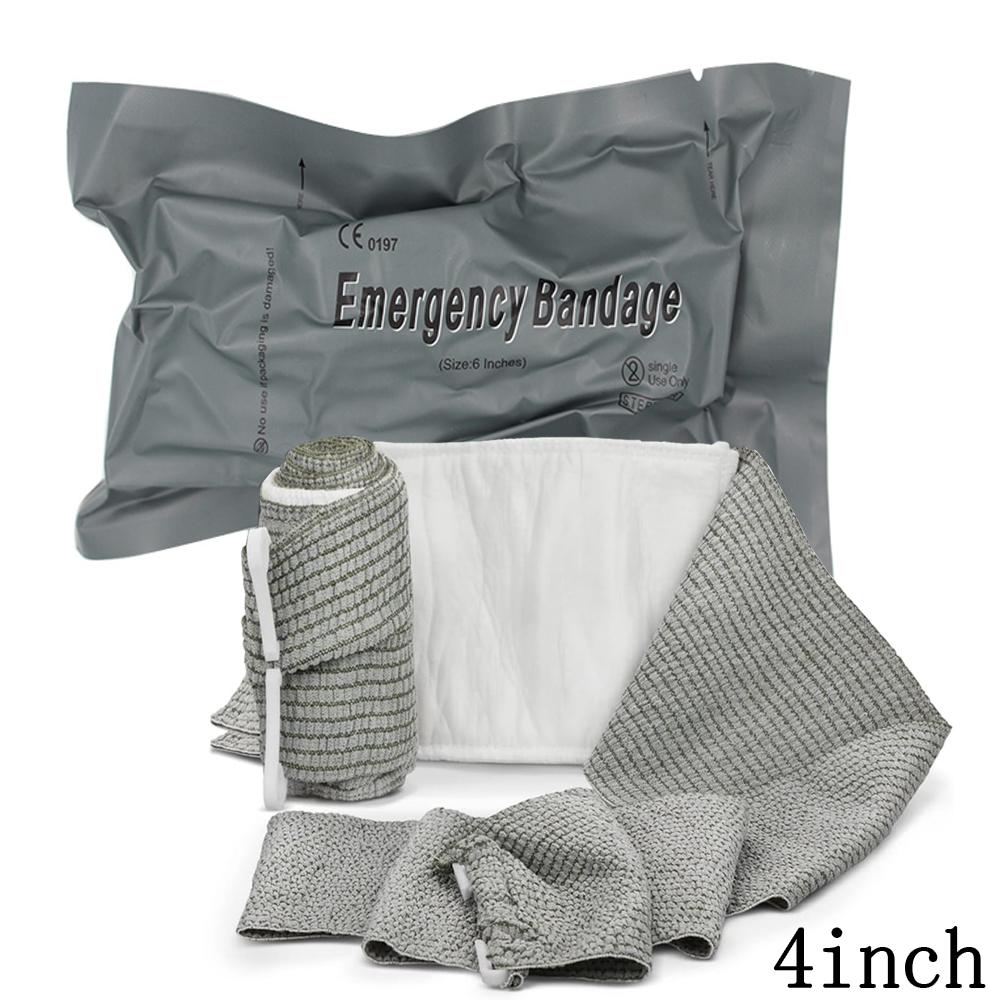 

Medical Trauma Kit Israeli Bandage 4/6inch Emergency Security Protection For Outdoor Camping Hiking Wound First Aid