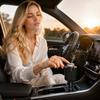 Caricabatterie per Auto 5 in 1 Diffusore di Oli Essenziali con Proiezione Stellare sul Soffitto e Capacità Olio Aromatico da 45ml Porte USB per Uso Veicolare
