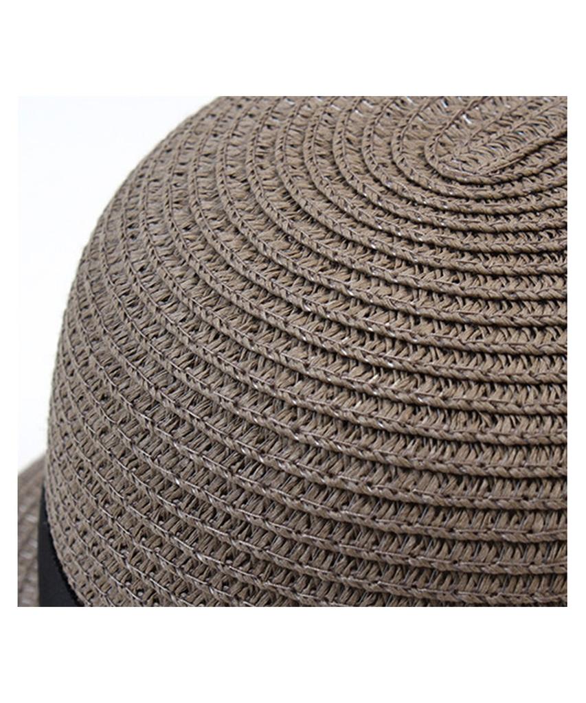 Summer Gray Bowl Panama Hat