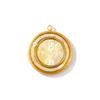 1 Piece Waterproof Natural Shell Charms 18K Gold Plated Round Disc Heart 304 Stainless Steel Pendants For DIY Necklace Making