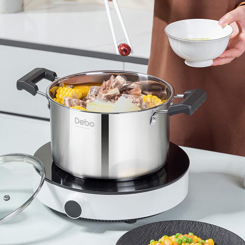 Debo Phoebe 304 Stainless Steel Soup Pot 20cm
