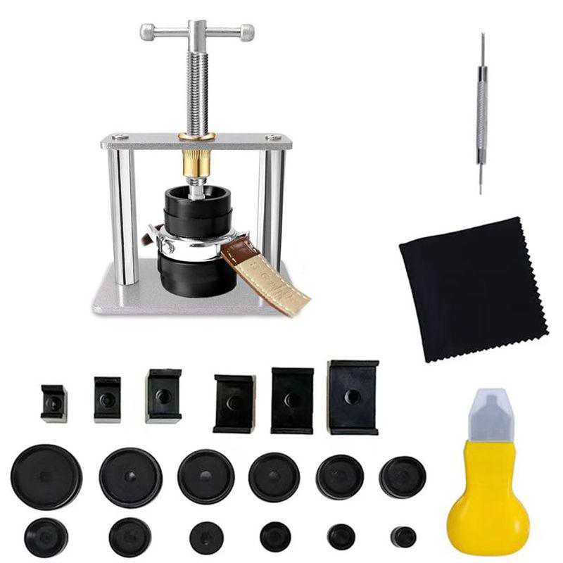 Portable Watch Repair Back Cover Press Tool Set