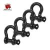 High-Strength American Style Die-Forged Bow Shackles for Trailer Hitch 1/2" Lifting Hook Buckle