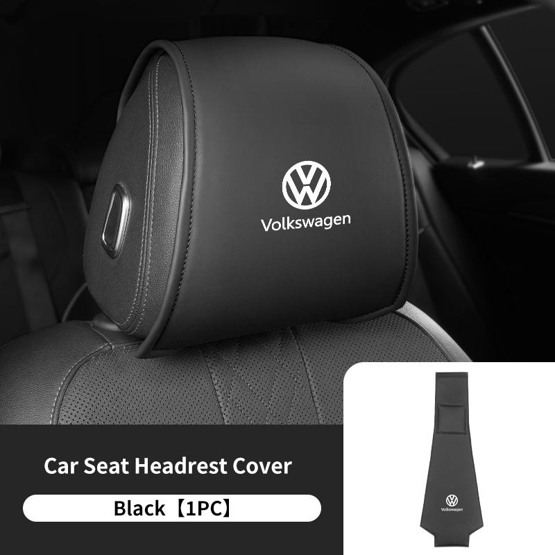 Car Seat Headrest Protective Cover Anti Scratch Interior Accessory For Volkswagen VW Polo Jetta Sagitar Magotan Passat B5 B6 B7 Zj0
