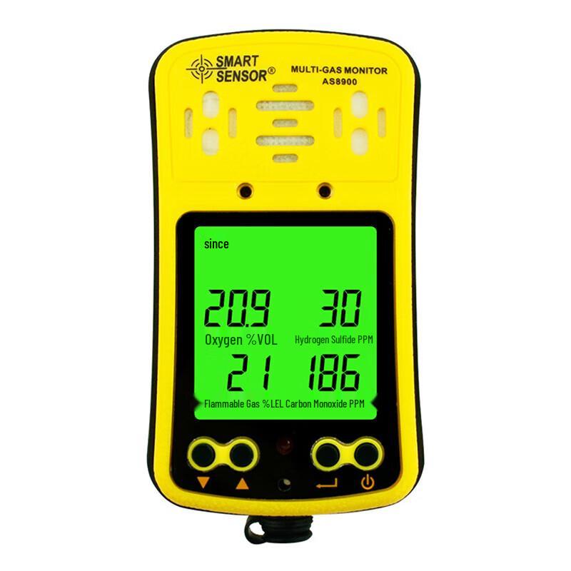 Smart Sensor AS8900 4-in-1 Multi-Gas Detector