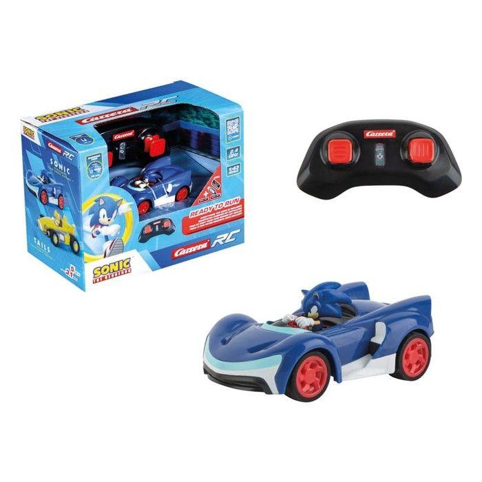 Remote Control Car - CARRERA - Sonic the Hedgehog - RC 1/43 - 2.4GHz - Mini Sonic
