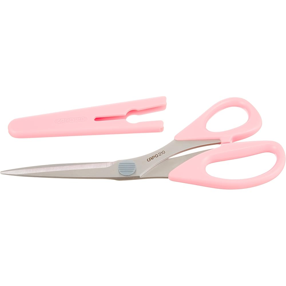 Clover CAPO210 stainless steel scissors pink