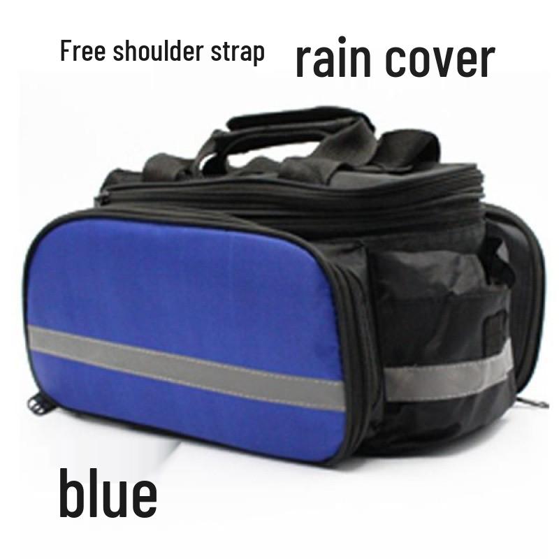 

Водонепроницаемая задняя багажная сумка для горных велосипедов синий