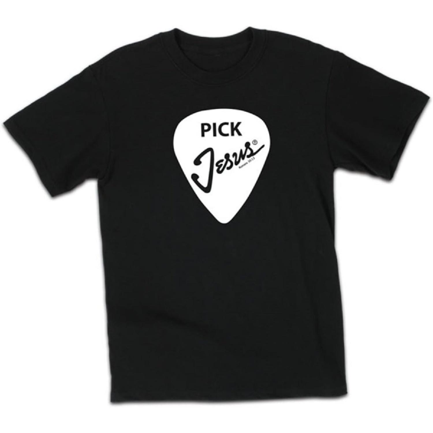 Kerusso Christian T-Shirt Pick Jesus Guitar Pick Design XXXXXL разноцветный