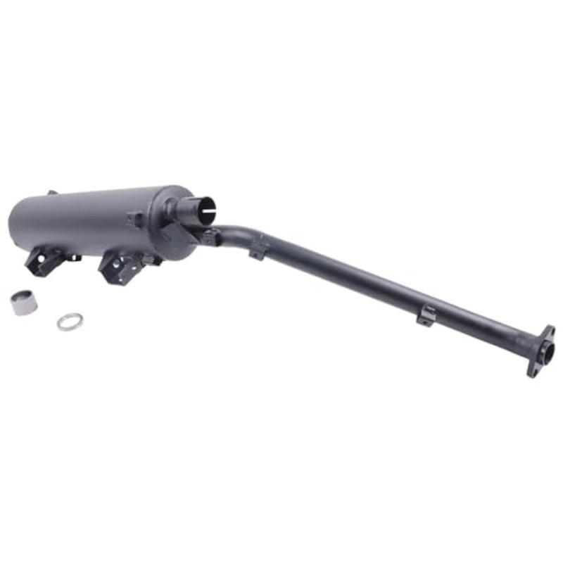 Exhaust Muffler Compatible with Kawasaki Brute Force 750 KVF750A KVF750B KVF750C KVF750D KVF750E KVF750F 4X4 4X4I Carb Injector