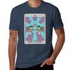 The Lovers Frog Tarot Tshirt Summer Print Short Sleeve Tee