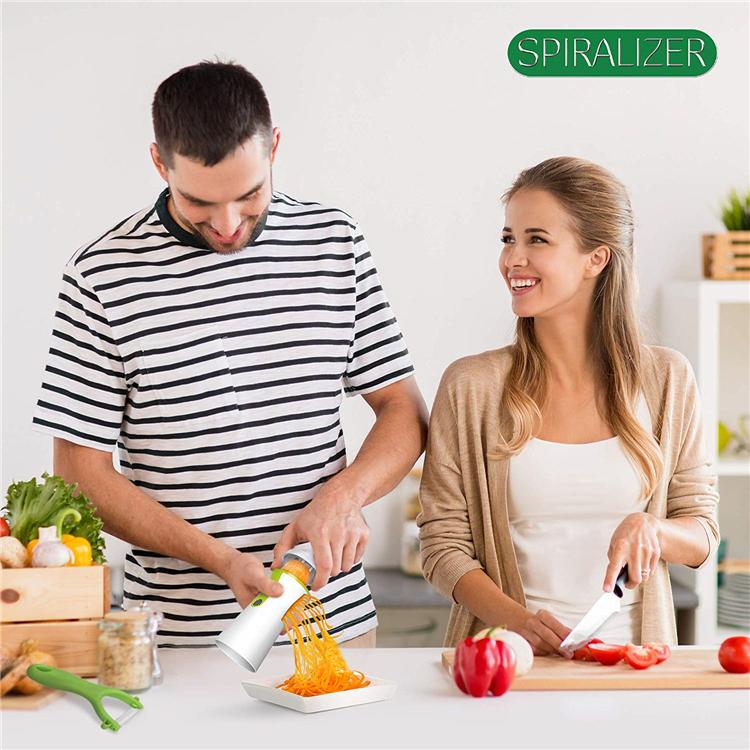 Heavy Duty Spiralizer Vegetable Slicer Vegetable Spiral Slicer Cutter Zucchini Pasta Noodle Spaghetti Maker