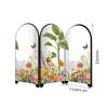 Design Cinese Stile Medio Antico Fiore Uccello Inchiostro Bambù Paravento Decorazione da Scrivania Tavolino Soggiorno Decor