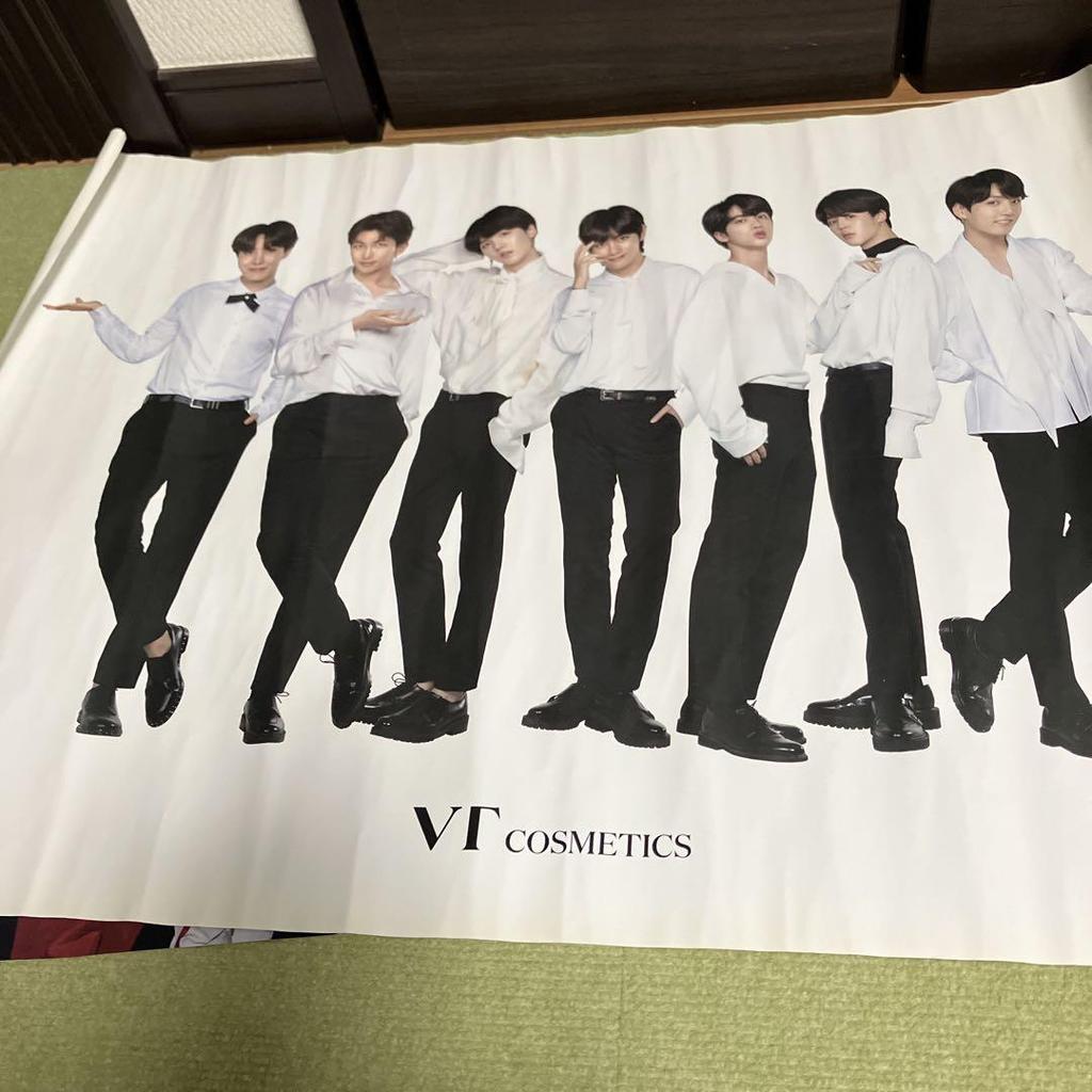[USED] BTS Bangtan VT Cosmetics Poster