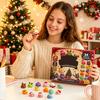 Christmas Advent Calendar 2026-Cute Countdown Calendar with Stress Sensory Toys for Adults, Holiday Party Gifts
