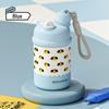420ml Cartoon Stainless Steel 316 Vacuum Flask With Straw Leak-Proof Coffee Tea Cold Drink Girl Student Thermos Mug Tumbler