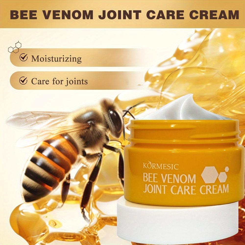 Bee Venom Joint Care Cream Fast-Acting Pain Relief Massage Balm for Arthritis Muscle Soothing Natural Formula