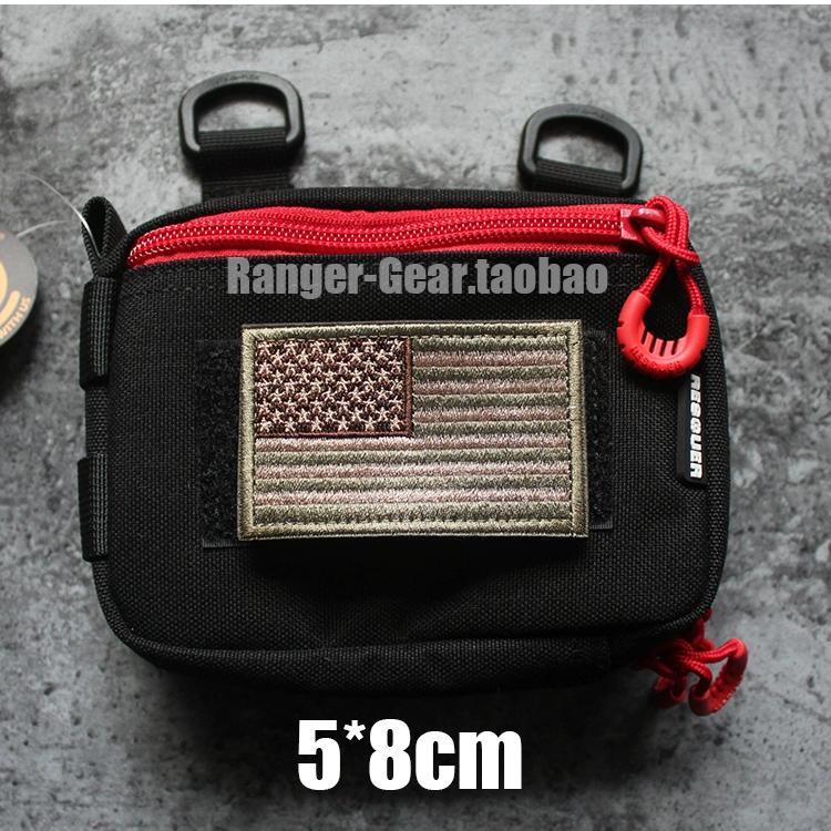 Vyšívaná vlajka Velcro náramek ruský americký německý Velcro britská morálka odznak nášivka odznak balíček nálepka