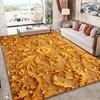 Europen 3D Flower Luxury Carpets for Living Room Sofa Large Area Rugs Comfort Non-slip Bedroom Decoration Rug Washable Table Mat