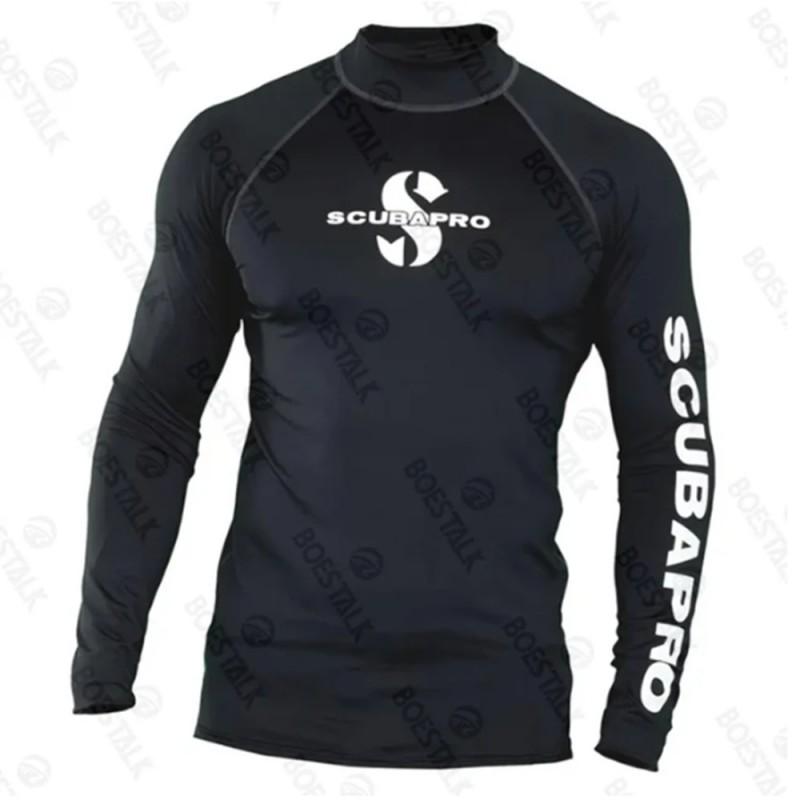 Diving Long Sleeve Rash Guard Men Women UV Protection Surfing Snorkeling Water Sports Beach