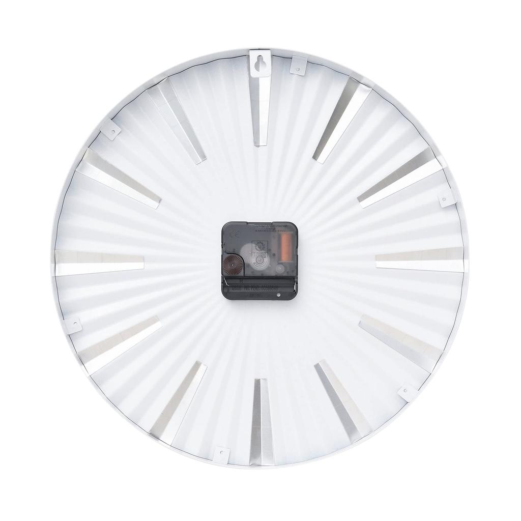 Francfranc Radiate Wall Clock, White