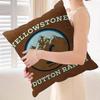 Popular Y-Yellowstone D-Dutton R-Ranch Pillow Cover Design cushion Cover decor Holiday Decorati
