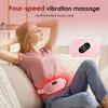Electric reusable heating pad massager for menstrual pain in the lower back, belt for abdominal pain, menstruation and colic