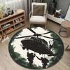 Mehrere Größen Hubschrauber Militäroperation Baldachin Druck Runder Teppich Wohnzimmer Schlafzimmer Tisch Stuhl Sofa Dekorteppich