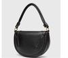 Fashionable and Casual Hand-held Saddle Bag, Versatile for Commuting, Single Shoulder Crossbody Bag