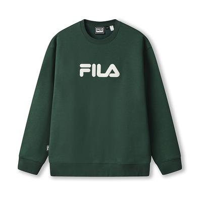 Fila Αρχικό Φούτερ Φλις Μόδα Κλασικό Ευέλικτο Μαλακό Άνετο Ζεστό Χαλαρό Φούτερ Φούτερ Unisex F51U549202F-GN