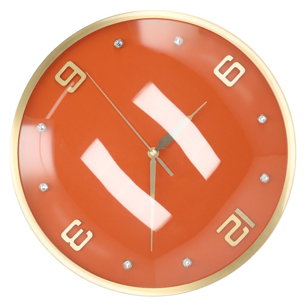 Nordic Full Copper Clock Wall Mounted Round Clock Set for Home Living Room Kitchen OfficeJY?81027