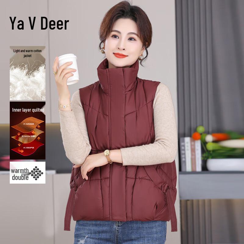 

Yalu Women s Fashion Warm Padded Vest 2XL